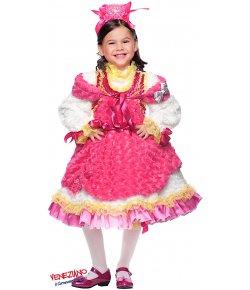 Costume di carnevale PAPERETTA BABY LUSSO